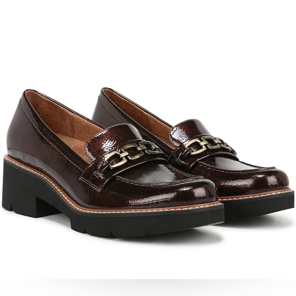 🖤 Naturalizer Women’s Cabana Lug Sole Slip-On Loafer - Size 7.5 🖤 - Picture 2 of 15
